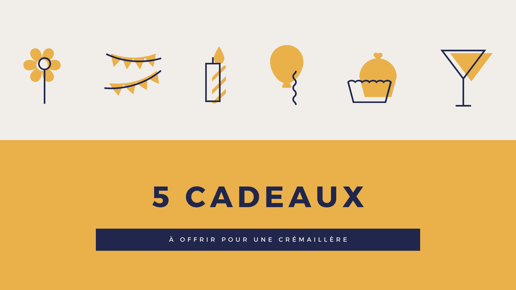 5 idées cadeaux à offrir pour une pendaison de crémaillère